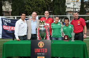 México vivió el “Manchester United Trophy Tour“