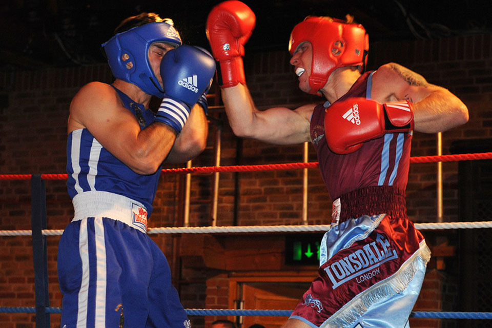 Paras outbox Marines for charity