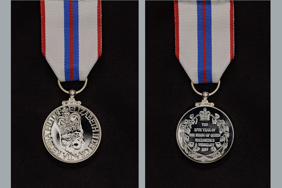 HM The Queen's Silver Jubilee Medal