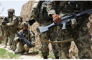 Warriors from the Afghan National Army