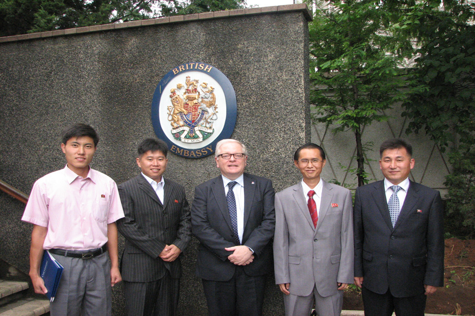 British Ambassador to North Korea hosted Chevening lunch GOV.UK