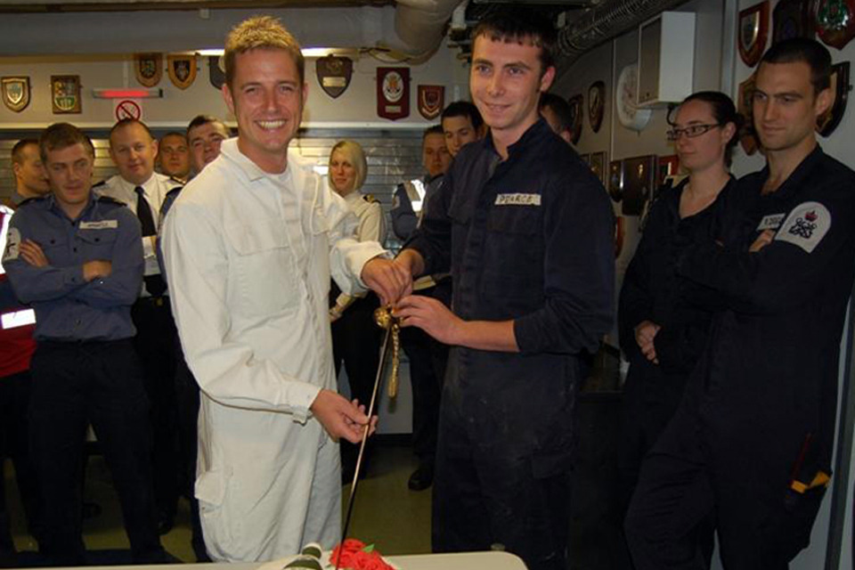 HMS Montrose celebrates 20th birthday