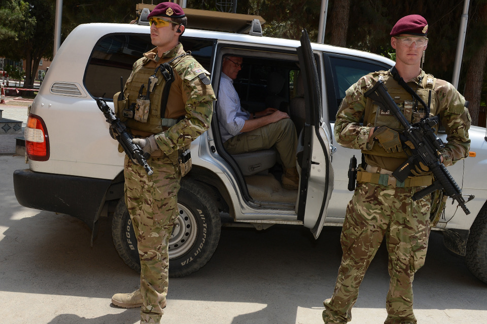 Reservists in Kabul