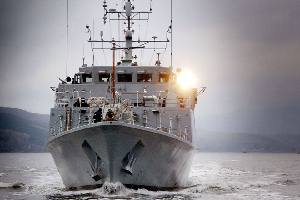 HMS Blyth takes command of NATO task group