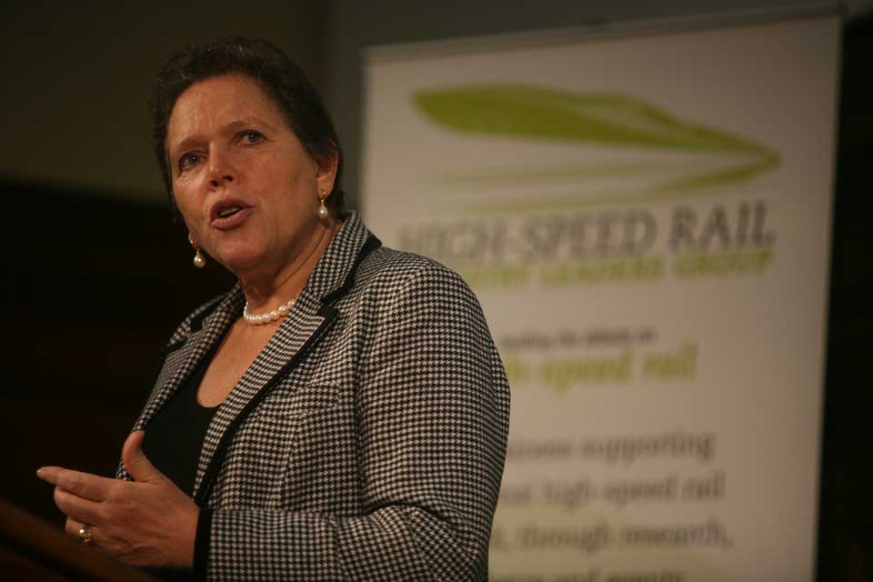 Baroness Kramer at the Railway Engineers Forum
