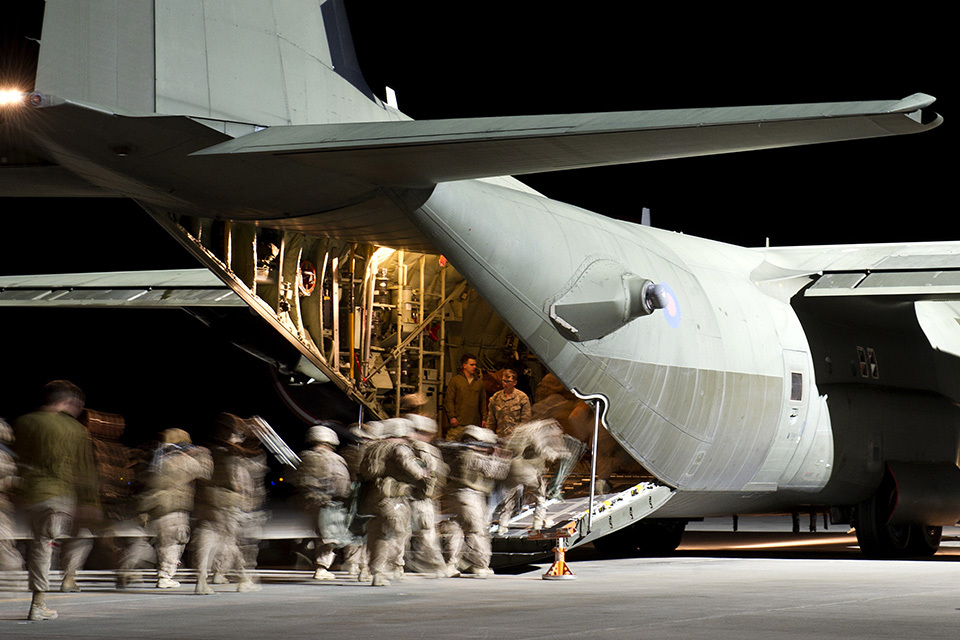 British troops leave Helmand province for the last time