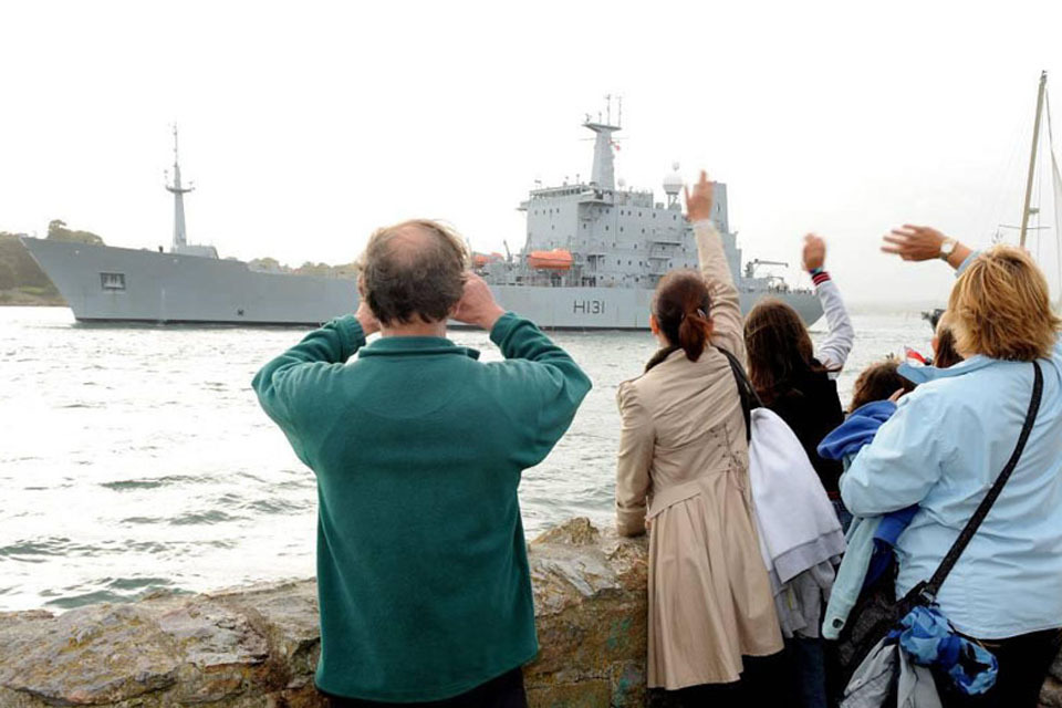 HMS Scott ready to deploy