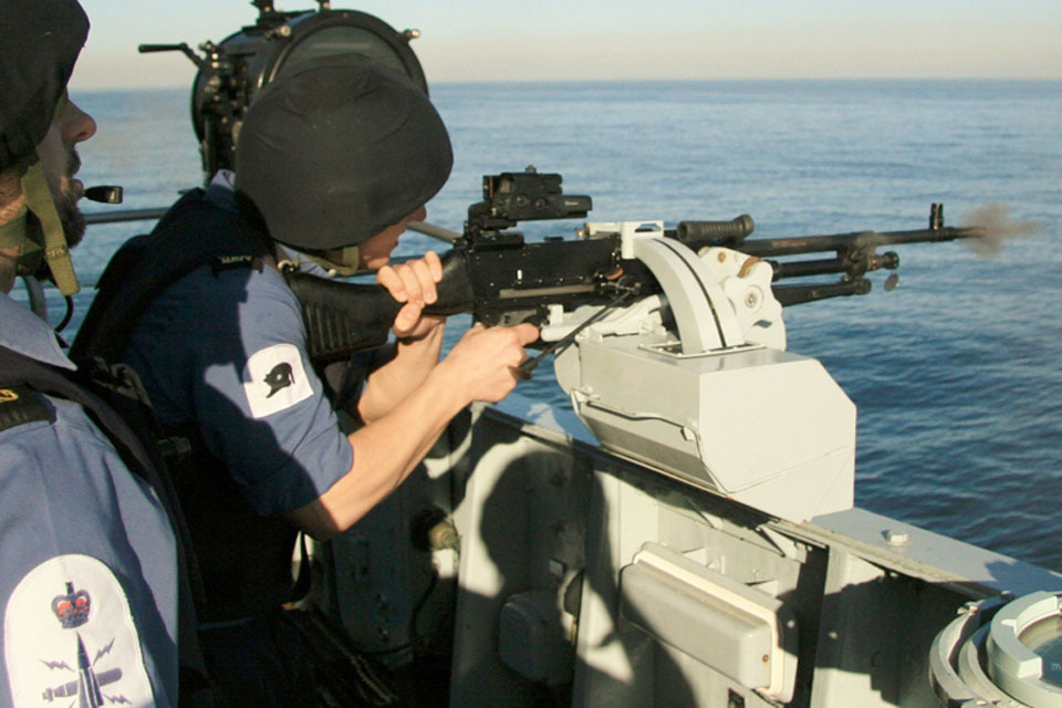 HMS Brocklesby joins NATO exercise in the Mediterranean