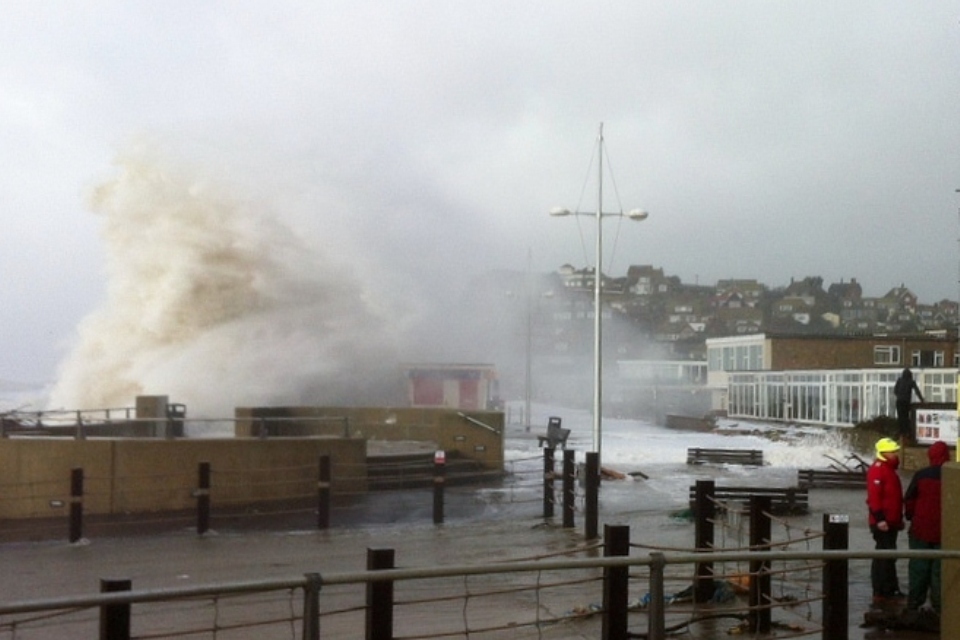 West Bay community winter storms drop in