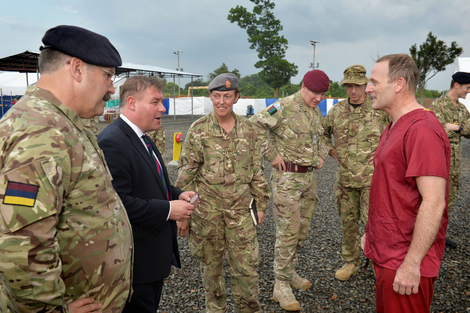 Minister for the Armed Forces talks civil military relations