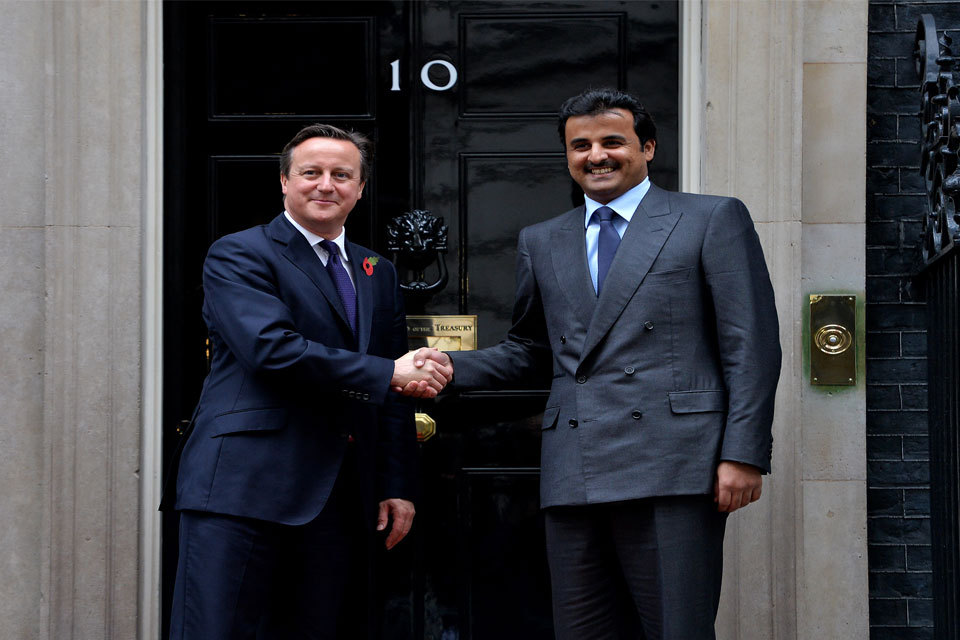 PM meeting with the Emir of Qatar: October 2014