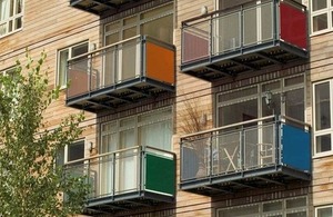 Flats and balconies