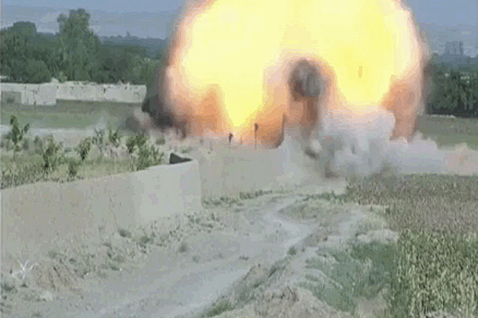 UK troops inhibit insurgents in Taliban haven