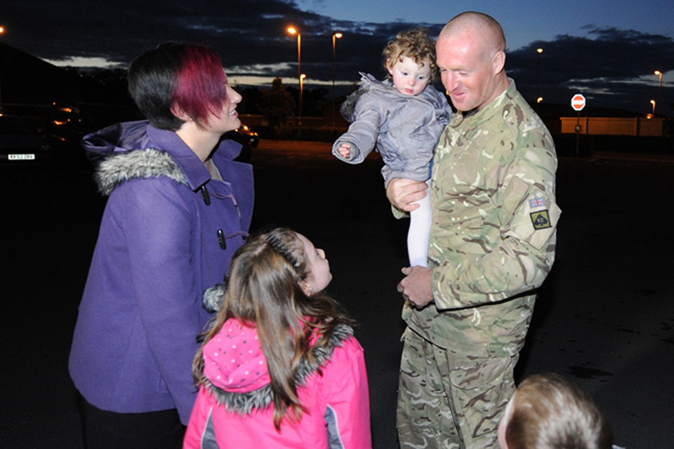 Armoured engineer squadron returns from Afghanistan