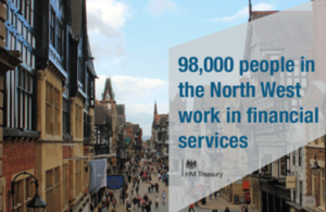 98,000 people in the North West work in financial services