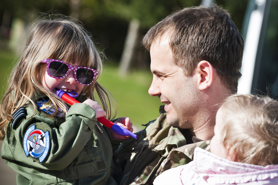 RAF Tornado squadron returns from Afghanistan