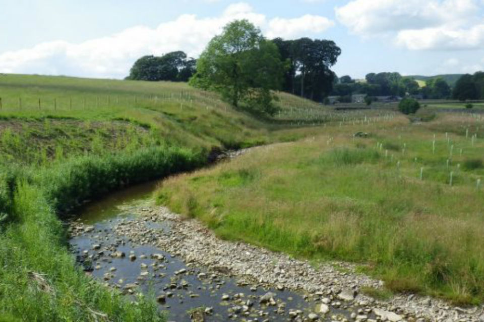 Schemes across the country to receive £15 million of natural flood management funding