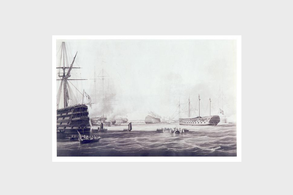 The Opening of Sheerness Docks, 5 September 1823