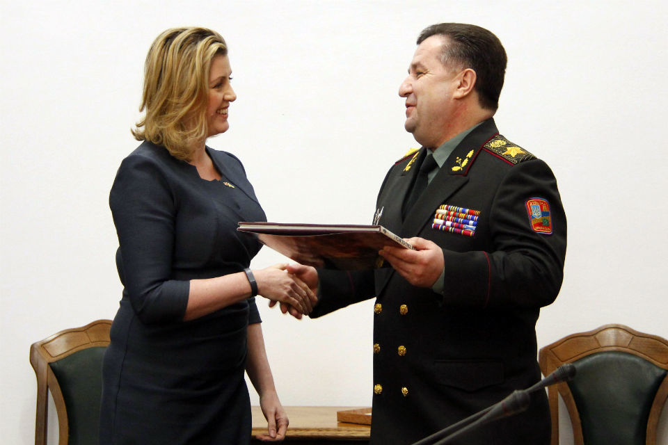 UK relationship with Ukraine strengthened by Defence agreement