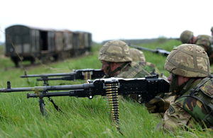 Soldiers train on Salisbury Plain (library image) [Picture: Leading Airman (Photographer) Jason Ballard, Crown copyright]