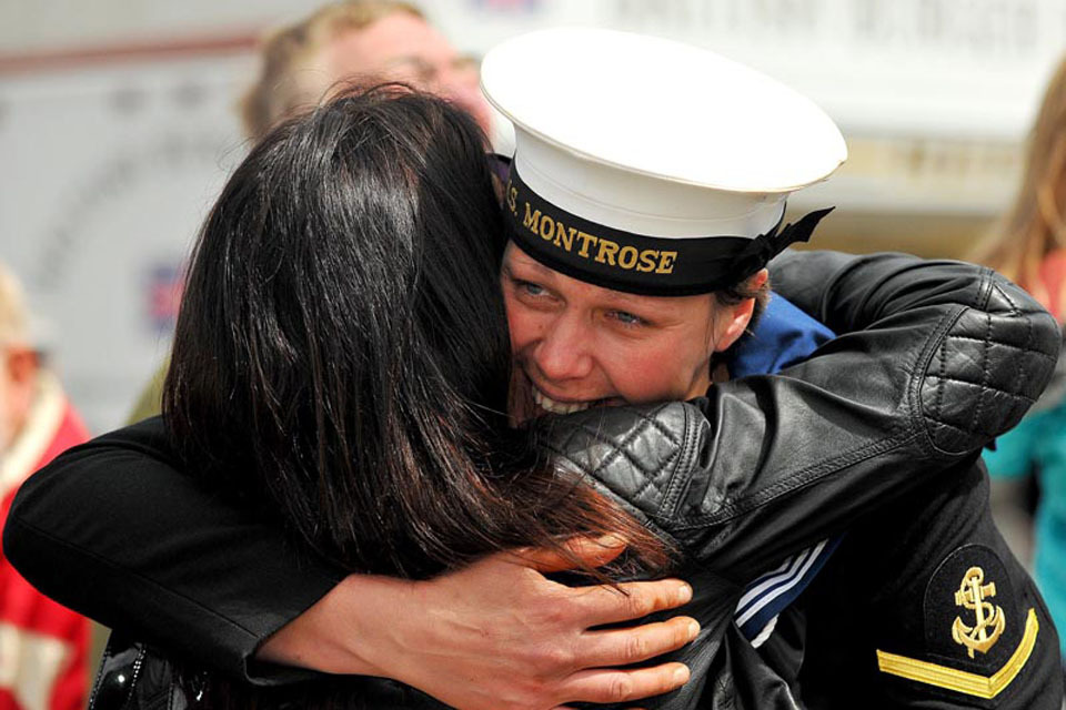 Navy family support network praised