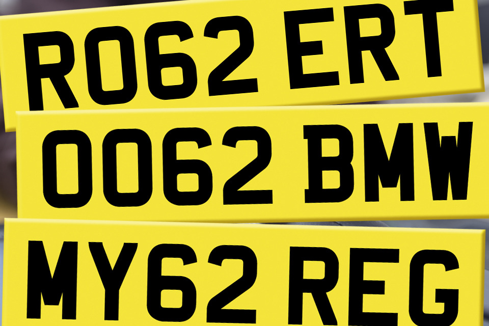 DVLA announce the new 62 series of personalised registrations will be available to purchase on Tuesday 12 June 2012