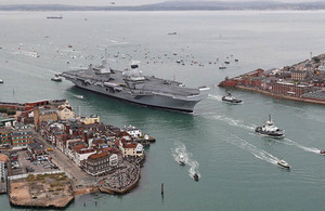 HMS Queen Elizabeth will be formally commissioned into the Royal Navy by Her Majesty the Queen next week.
