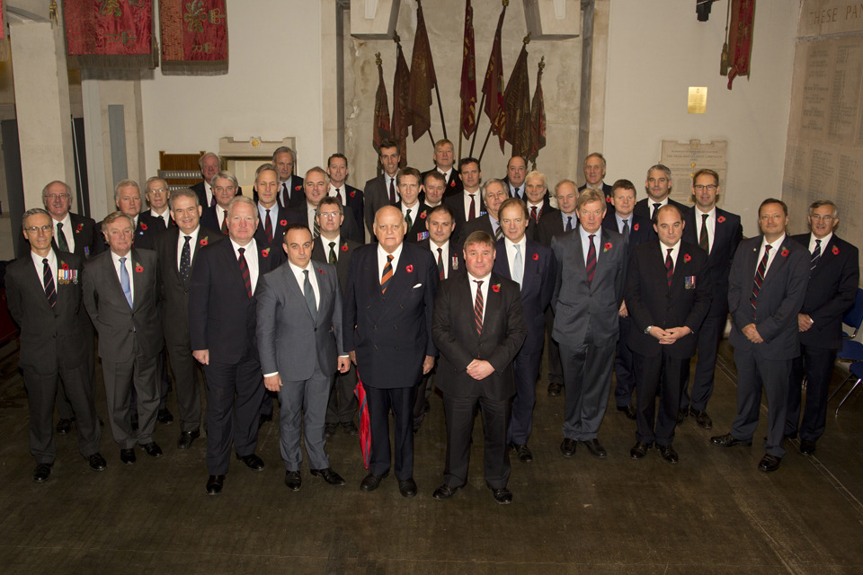 Parliament's veterans show support for the Armed Forces