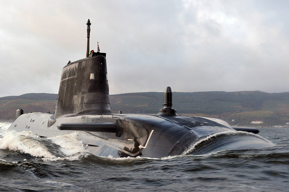 Fourth Astute class submarine formally named