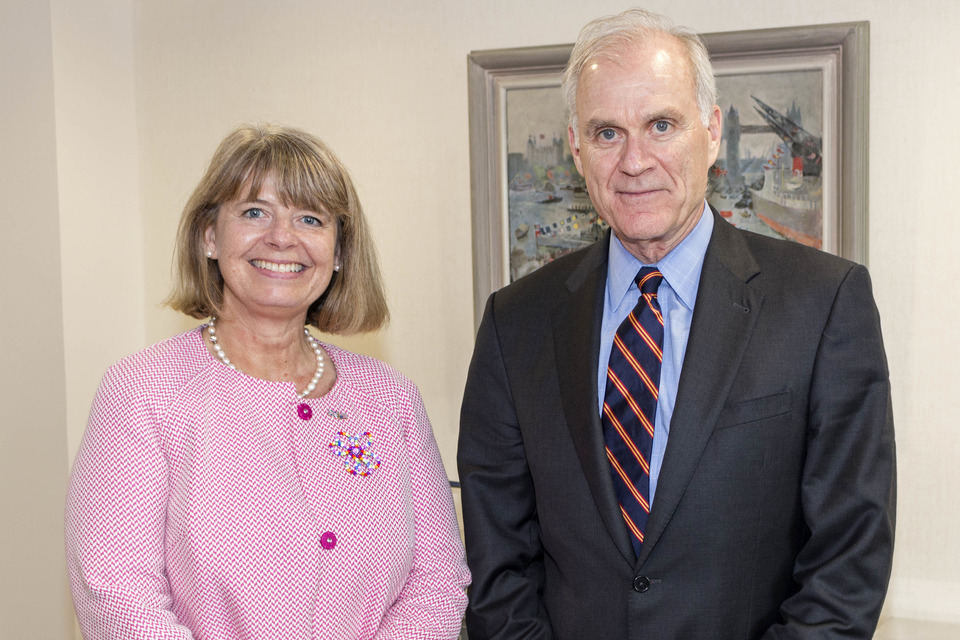 Defence Ministers meet US Secretary of the Navy for the first time