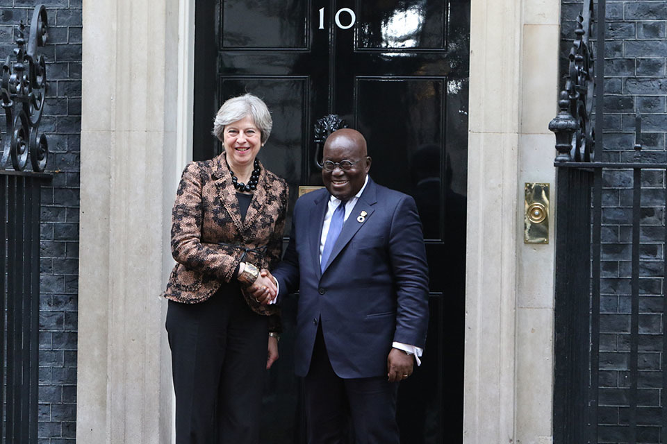 PM meeting with President Nana Akufo Addo: 20 November 2017