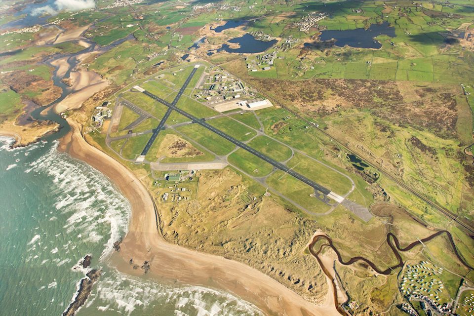 Runway resurfacing underway at RAF Valley