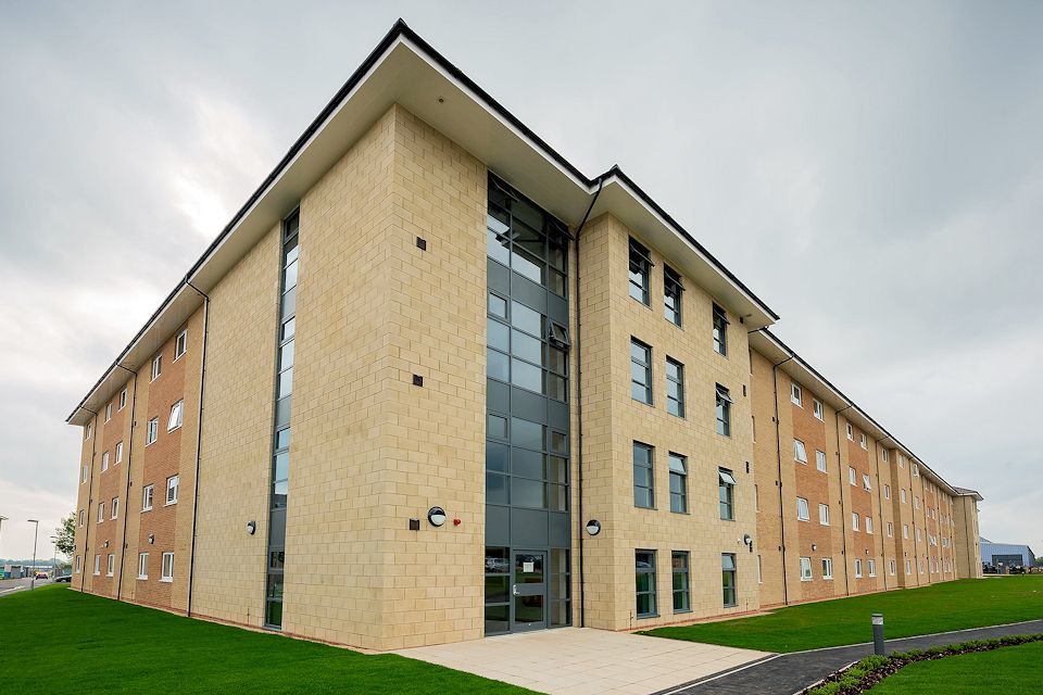 £1.2 billion construction phase of military accommodation project completed