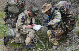 British and Italian soldiers work together during Exercise Eagle Eye [Picture: Corporal Obi Igbo, Crown copyright]