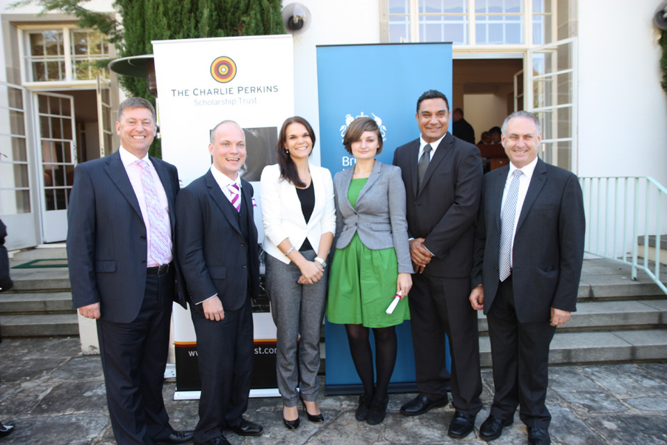 British high commissioner announces 2013 charlie perkins scholars
