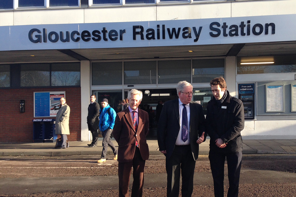Transport secretary visits Gloucestershire to announce new growth funding