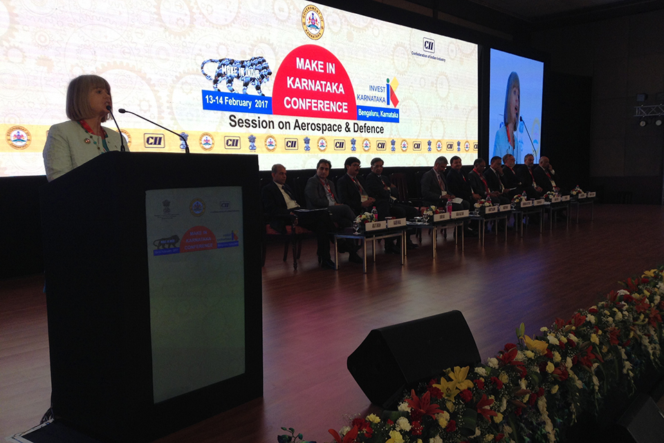 UK Defence companies step up globally at Aero India 2017