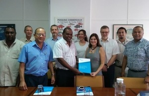 Image of the RESAT project team visiting international partners.