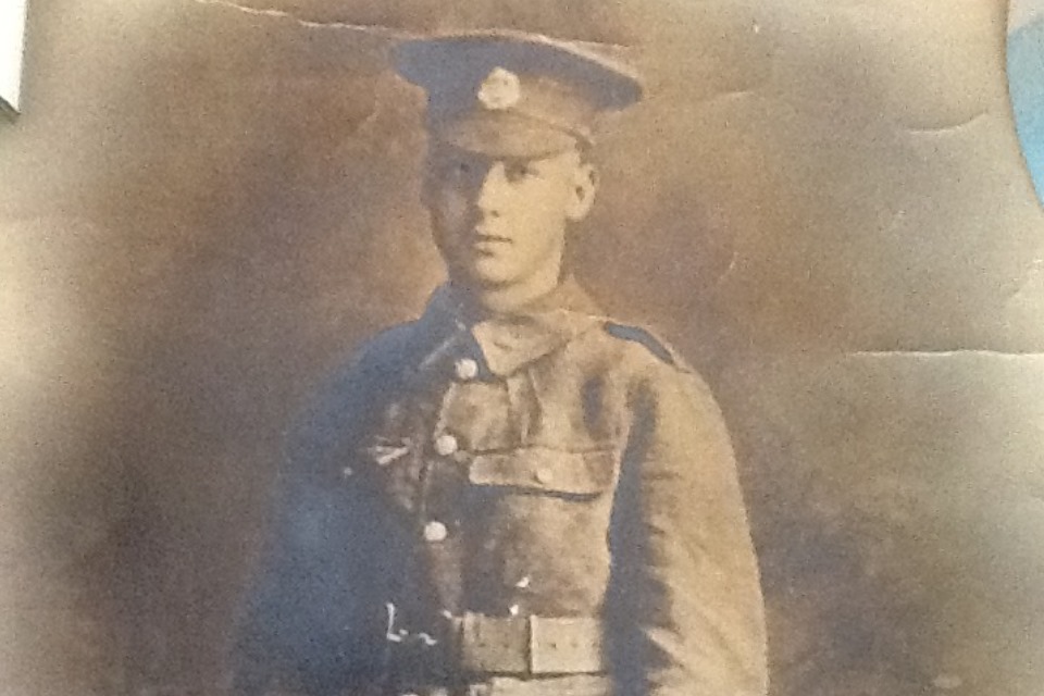 Private (Pte) Harry Carter (Copyright Hazel Churchyard) All rights reserved