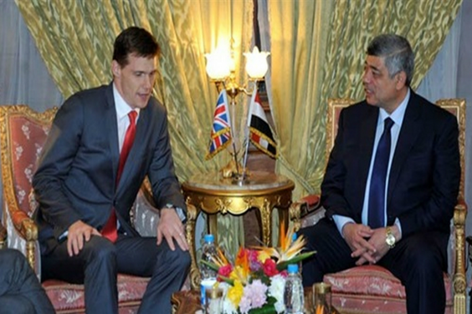 Ambassador Casson meets with Egypt's Minister of Interior 