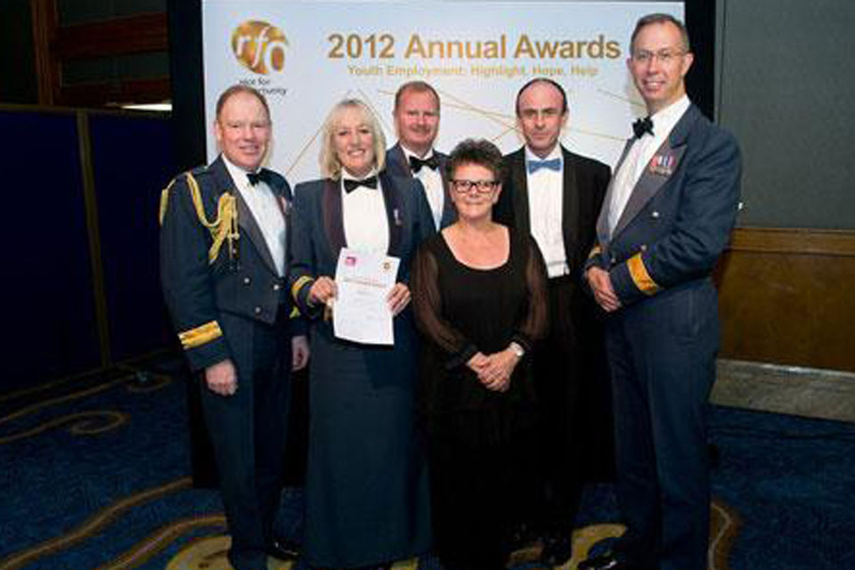 RAF wins equality and diversity award