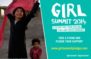 Girl Summit pledge campaign