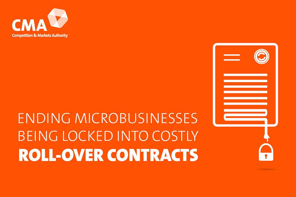 Ending microbusinesses being locked into costly roll-over contracts.