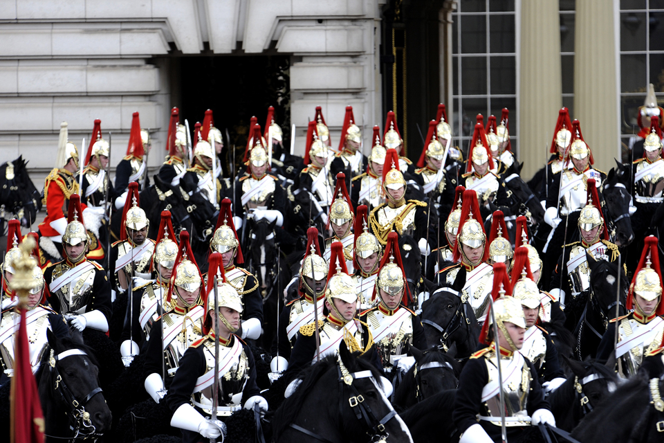 Soldiers of the Blues and Royals 