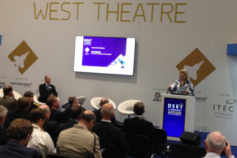 Autonomy on the front line: Defence Minister announces world leading UK innovation at DSEI