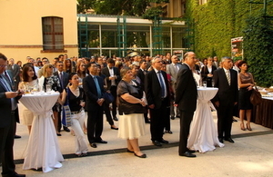 Celebrating birthday of Her Majesty The Queen in Zagreb