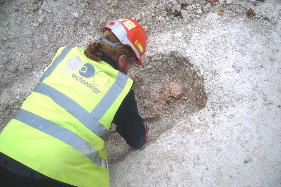 Roman burials discovered during work for new defence college