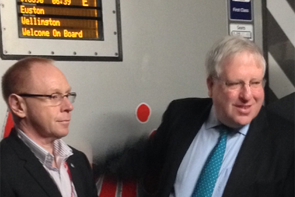 Transport Secretary welcomes new rail services for Blackpool and Shrewsbury