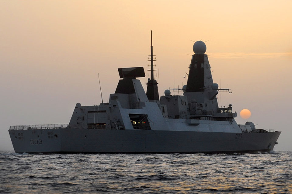 HMS Dauntless impresses in Atlantic exercise