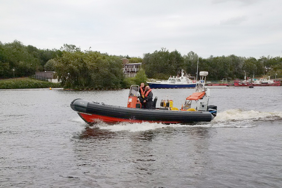 Boats checked in North East fisheries patrols